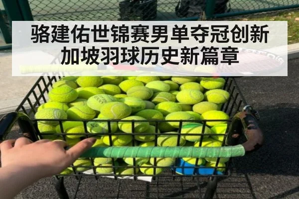 骆建佑世锦赛男单夺冠创新加坡羽球历史新篇章